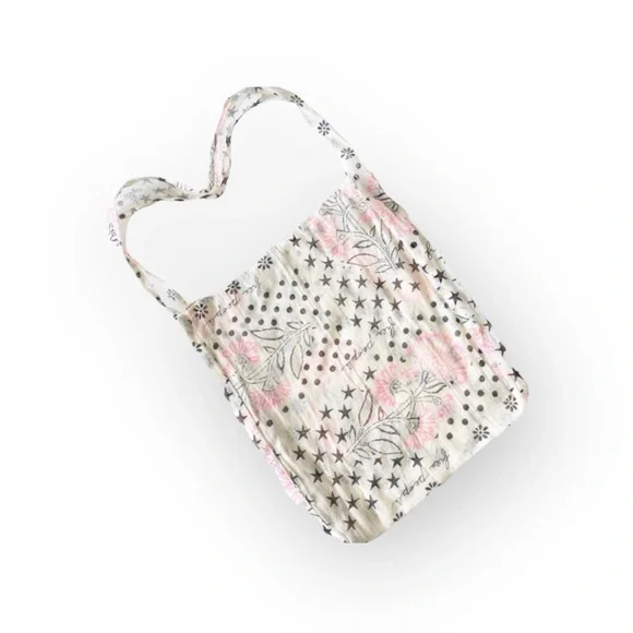 FREE w/$50 Order 𖦹 new Free People ☮︎︎ Print Tote ☮︎︎ Neon Pink on Canvas ☮︎︎ - Picture 10 of 13